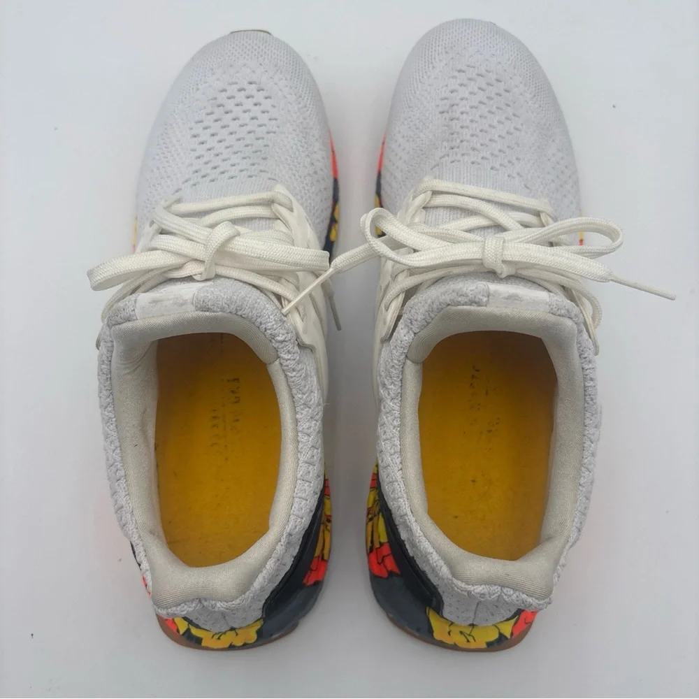 adidas White Athletic Shoes with‎ Colorful Sole - Picture 9 of 10